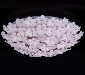 1970S-Style Flower Ceiling Light In The Cenedese Style