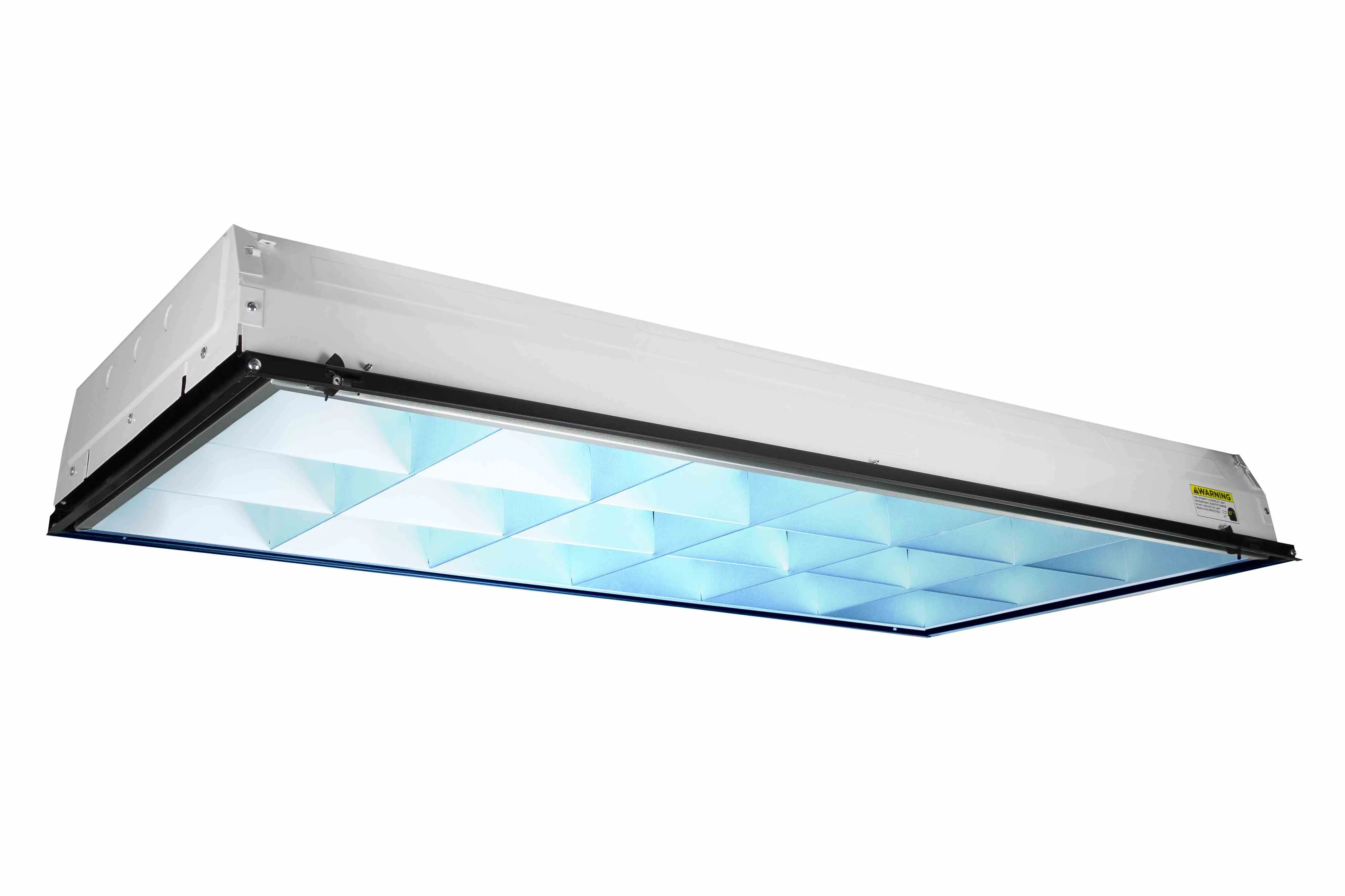 2x4 Foot Recessed Troffer UV Fixture, 97.5 Watts, 120V-277V