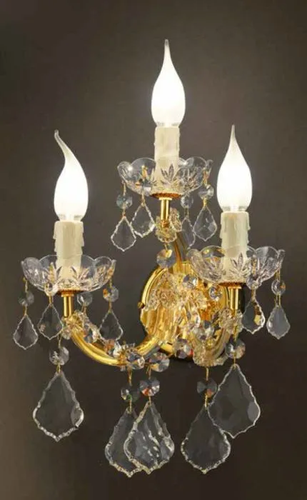 3-Arm Wall Sconce