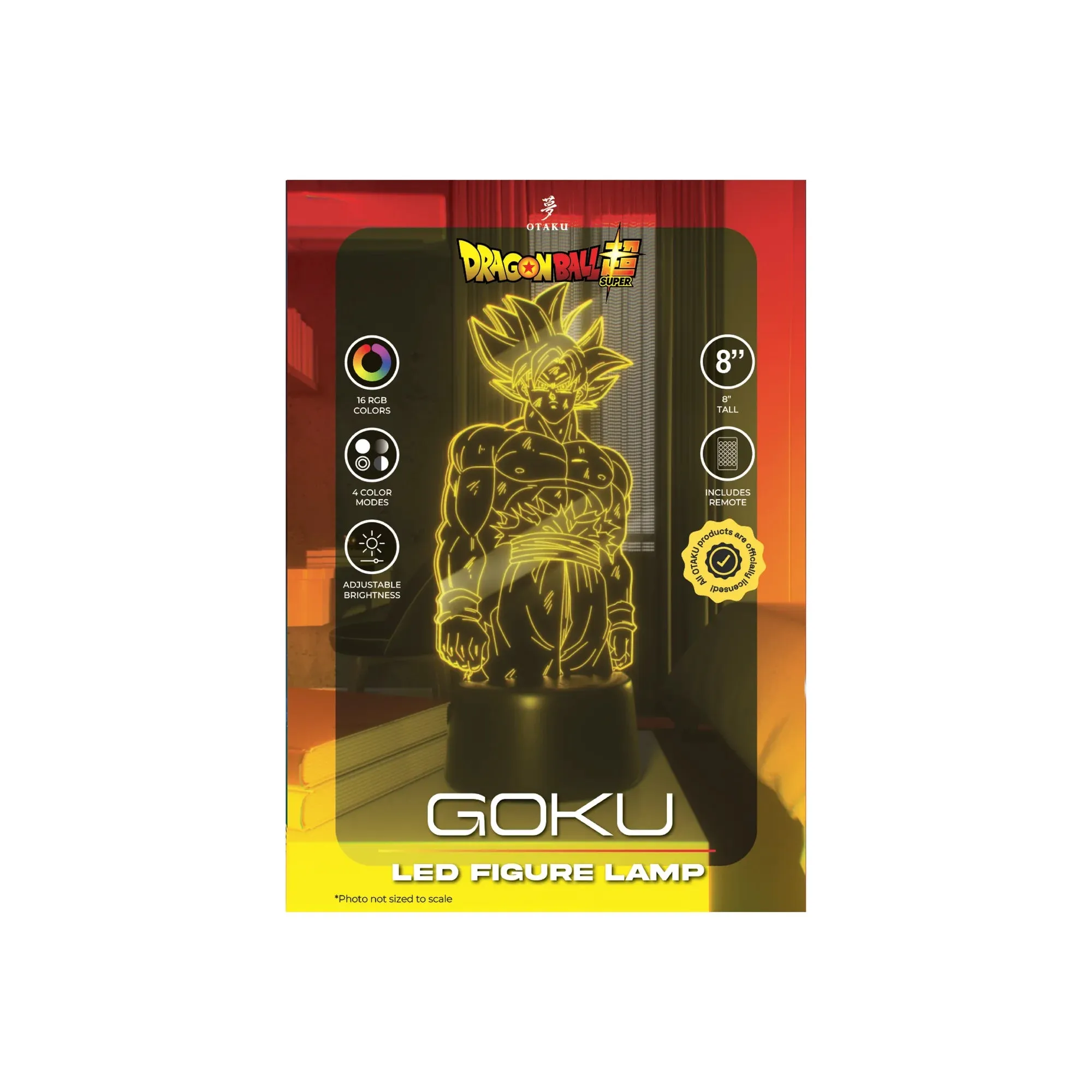 5 Time Zones OL-DBS-03 Dragonball Z Acrylic RGB Lamp