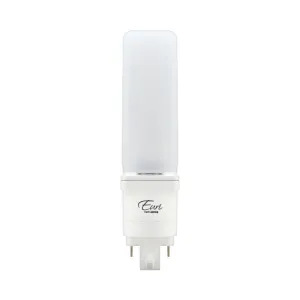 6PK LED Horizontal 12 Watt PL Lamp, G24q Base, 120-277V, 1100 Lumens, 5000K