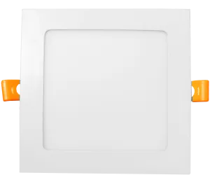 6" LED Square Ultra Slim Recessed Light, 1,125 Lumens, 15 watt, 120V, CCT Selectable