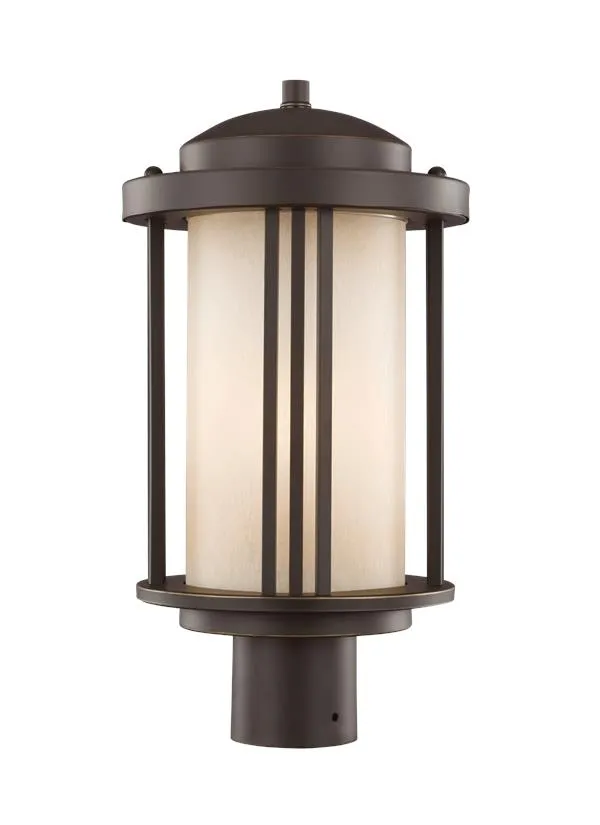 8247901EN3-12, One Light Outdoor Post Lantern , Crowell Collection