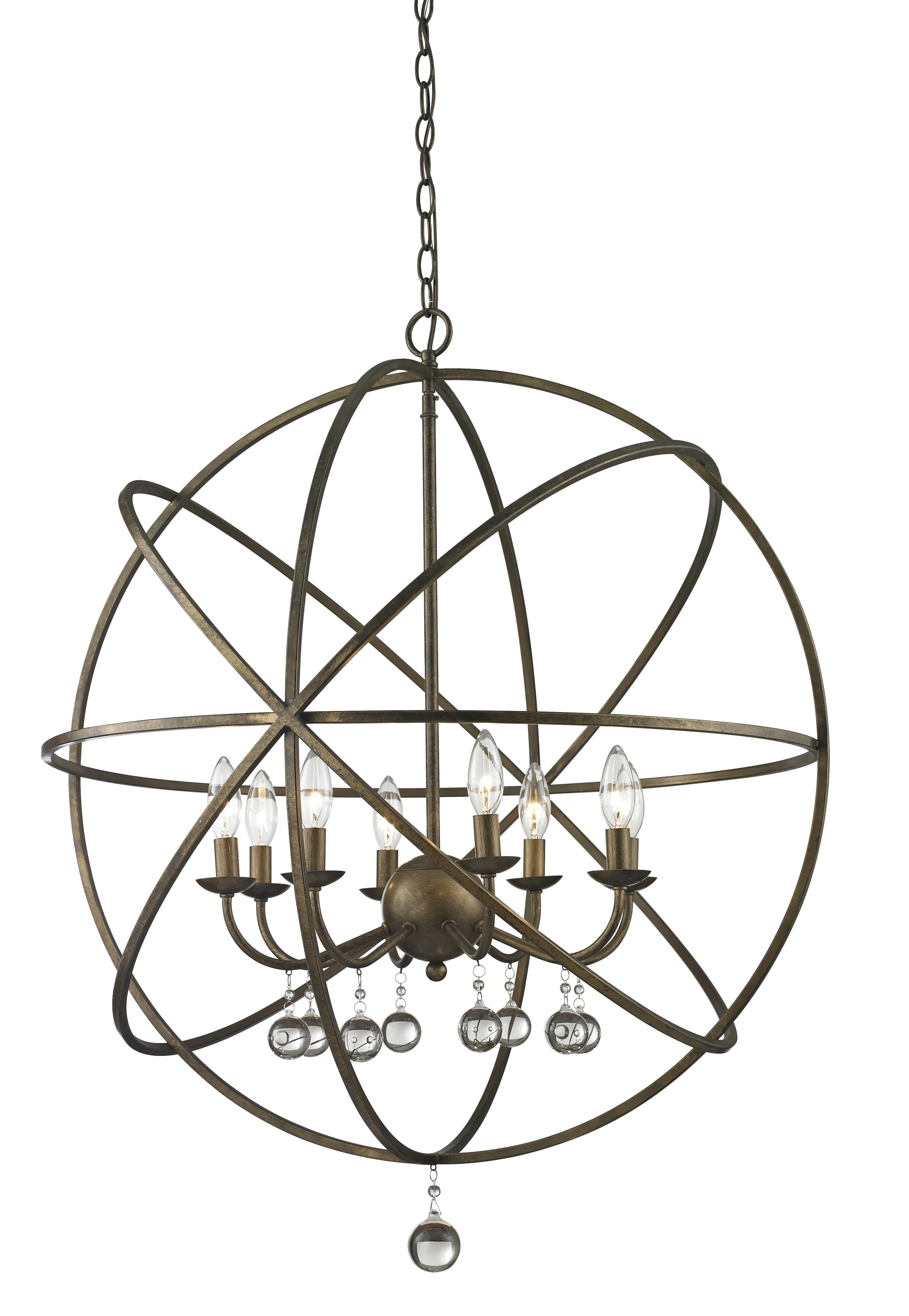 Acadia Eight Light Chandelier