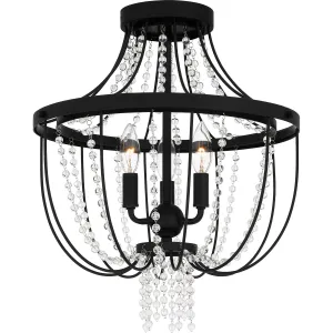 Adelaide Three Light Semi Flush Mount