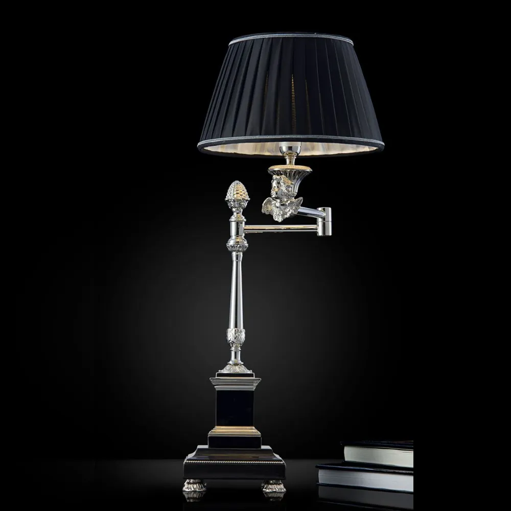 Adjustable Traditional Marble Reading Lamp