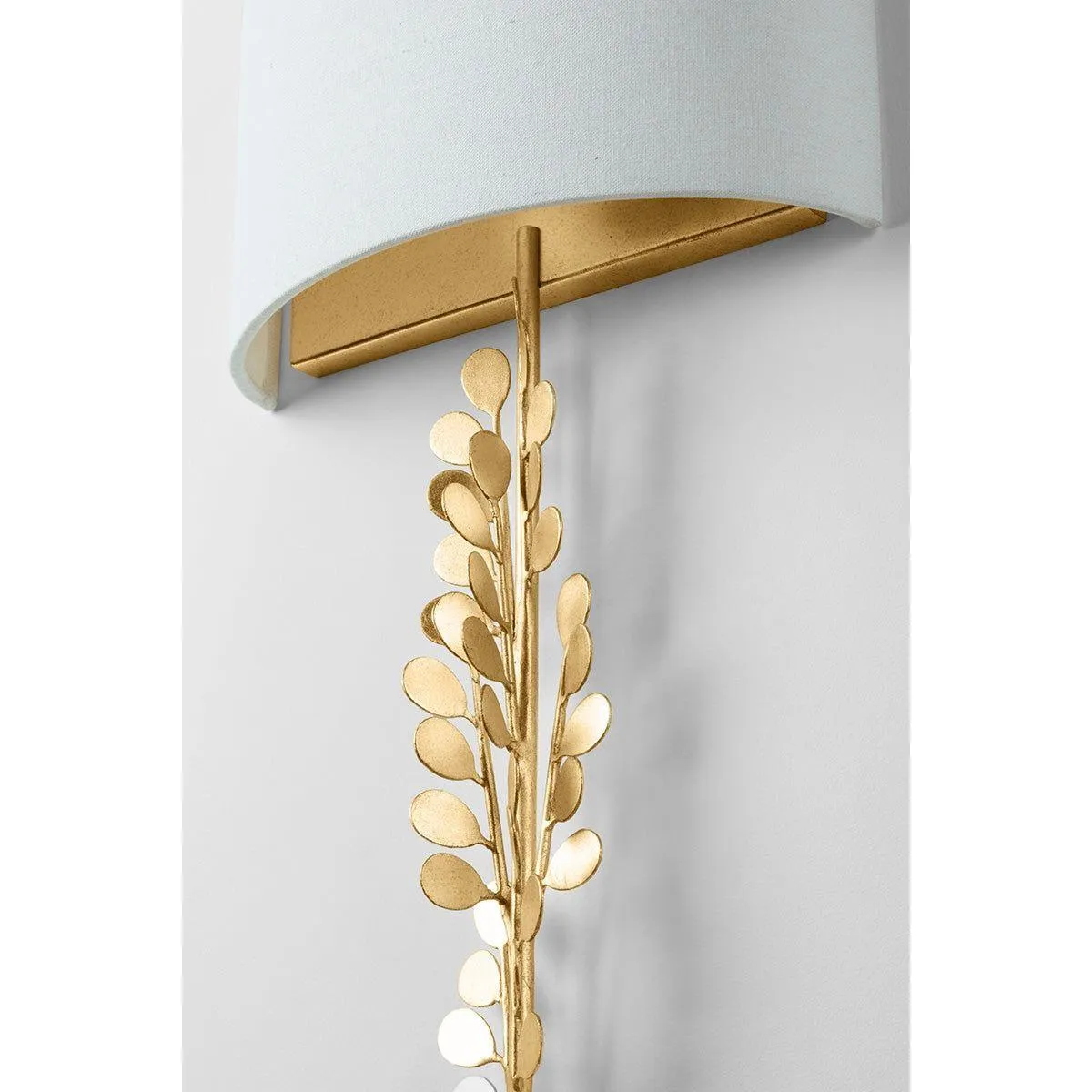 Adrienne Wall Sconce - Vintage Gold Leaf