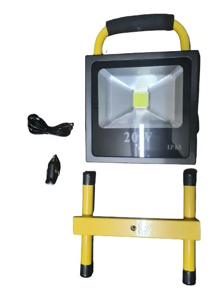 Aiko 20W LED Rechargeable Sport Lamp Flood Light | Model: LED-GYRLF20A2