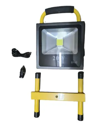 Aiko 20W LED Rechargeable Sport Lamp Flood Light | Model: LED-GYRLF20A2