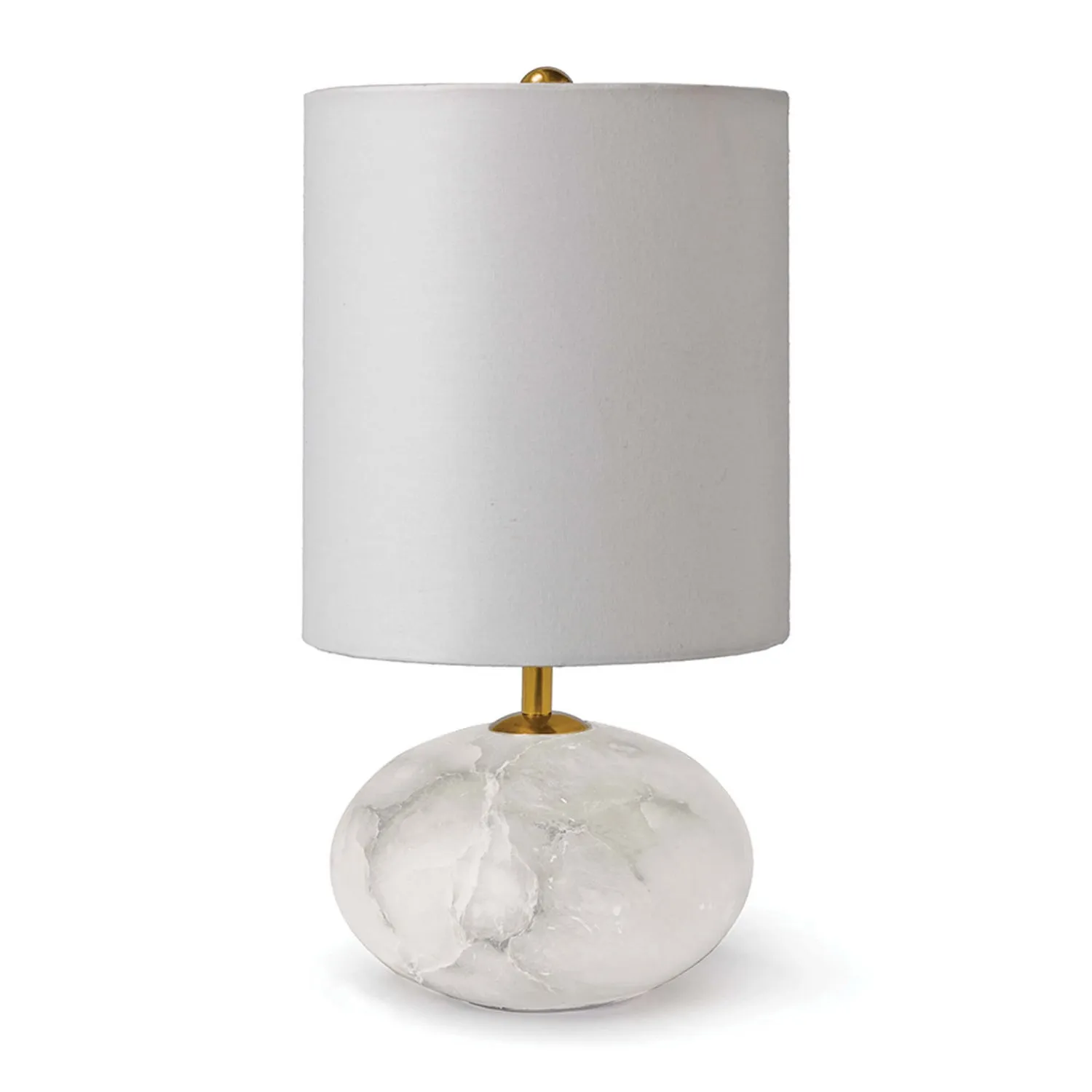 Alabaster One Light Mini Lamp
