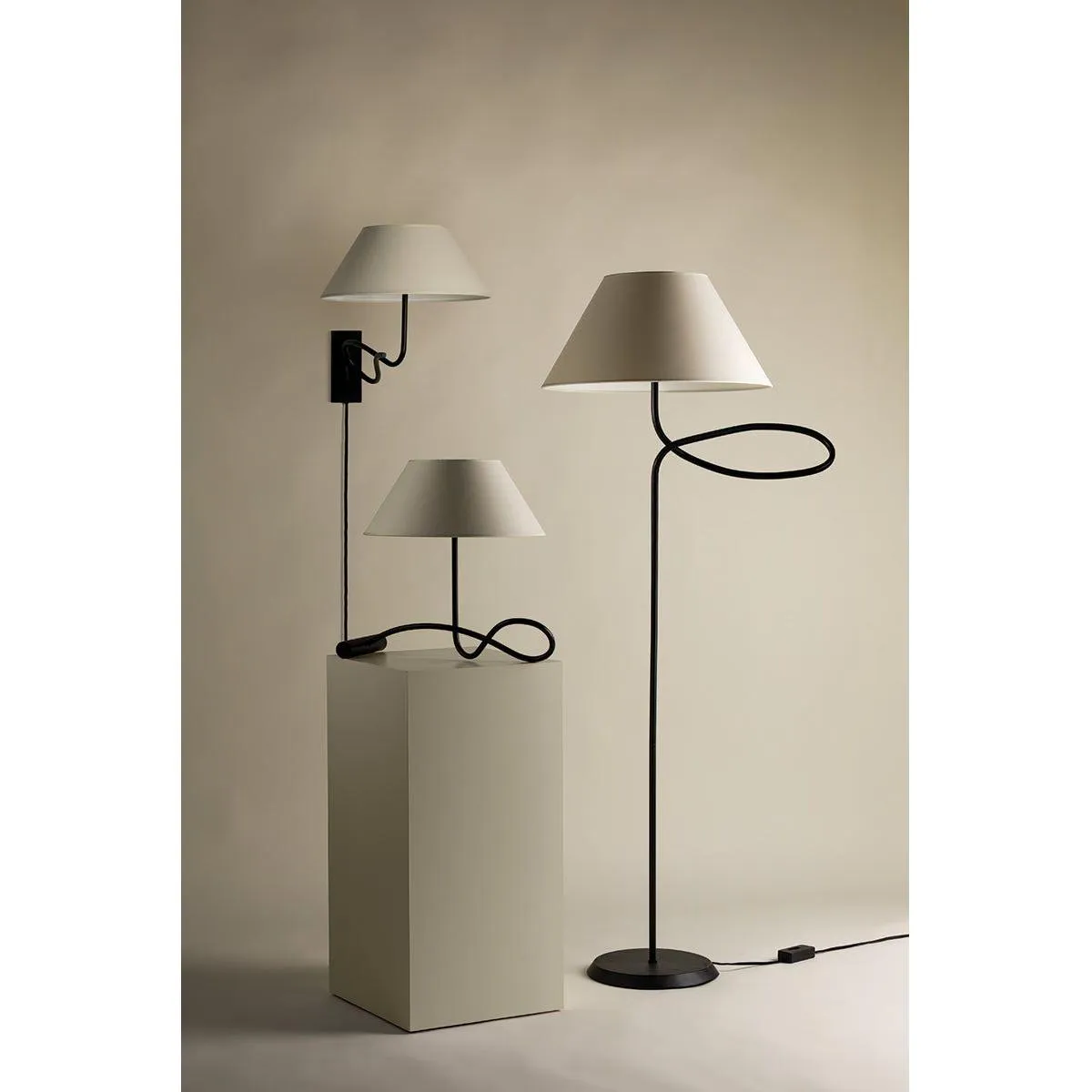 Alameda Table Lamp - Forged Iron