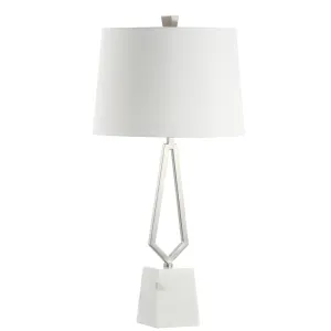 Anabelle Table Lamp - Satin Nickel