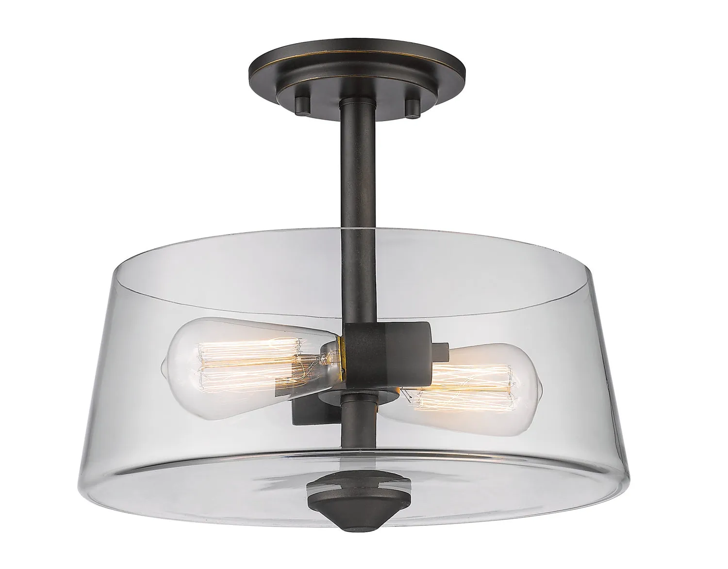 Annora Two Light Semi Flush Mount