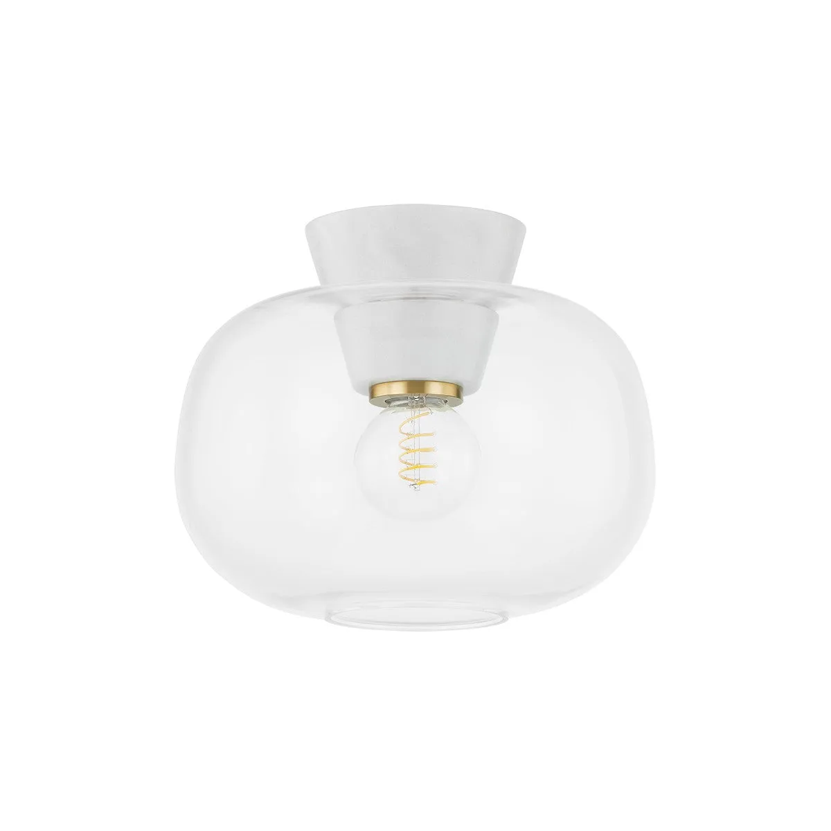 Ariella One Light Flush Mount