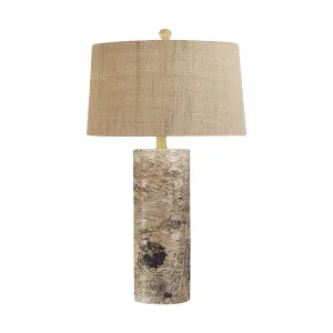 Aspen Bark One Light Table Lamp