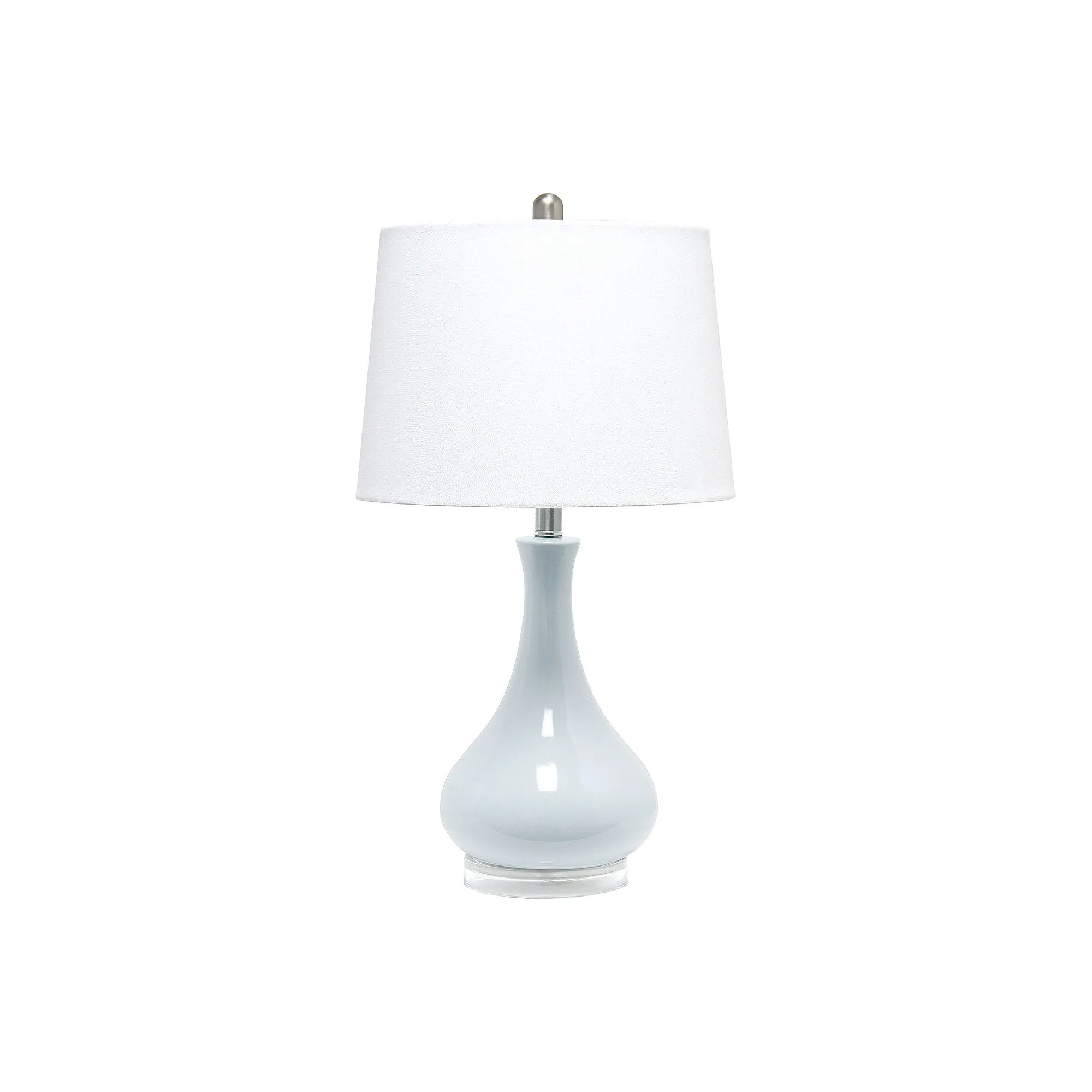 Asstd National Brand Lalia Home Droplet Ceramic Table Lamp LHT-4005-AU - LIGHT BLUE ONE SIZE