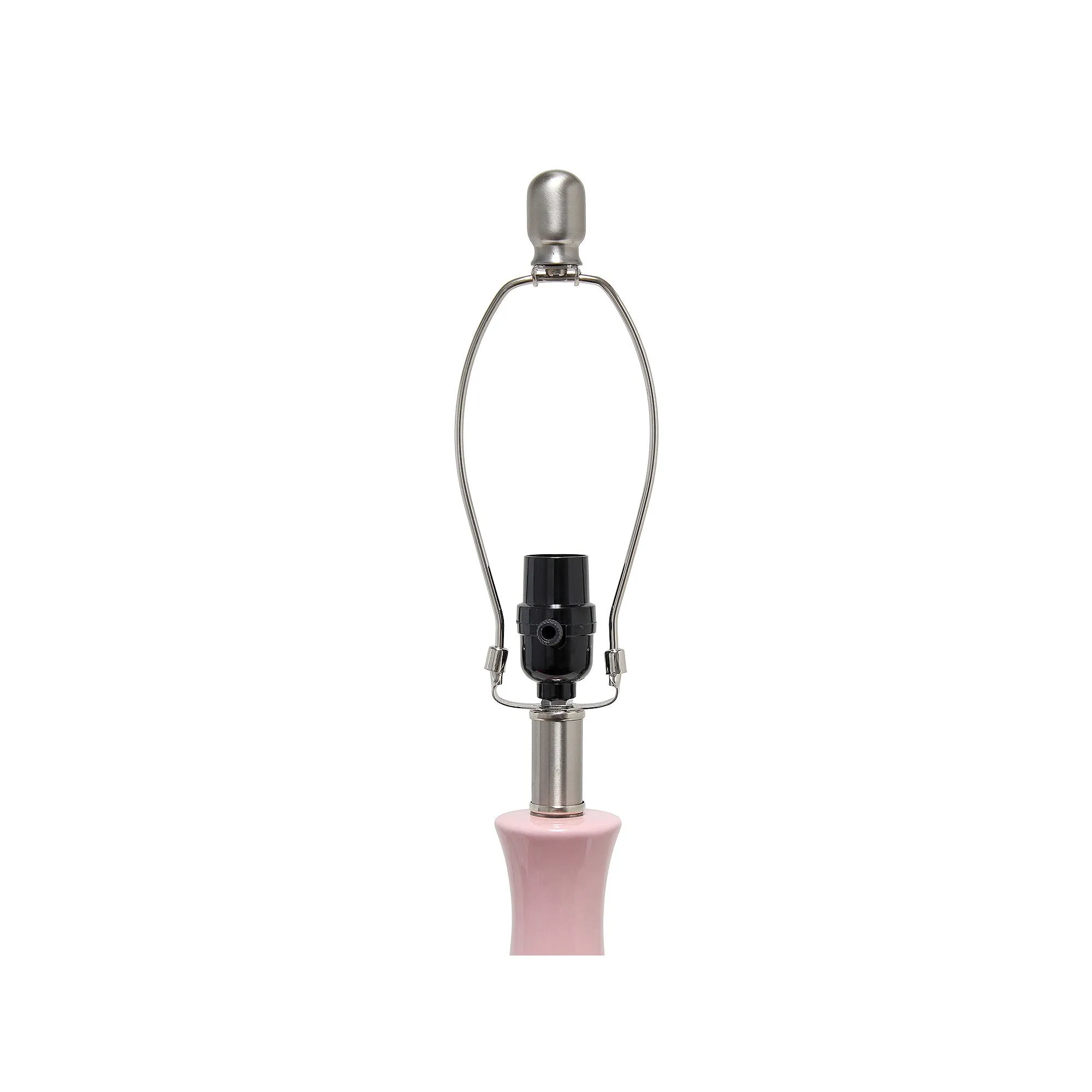 Asstd National Brand Lalia Home Droplet Ceramic Table Lamp LHT-4005-AU - ROSE PINK ONE SIZE