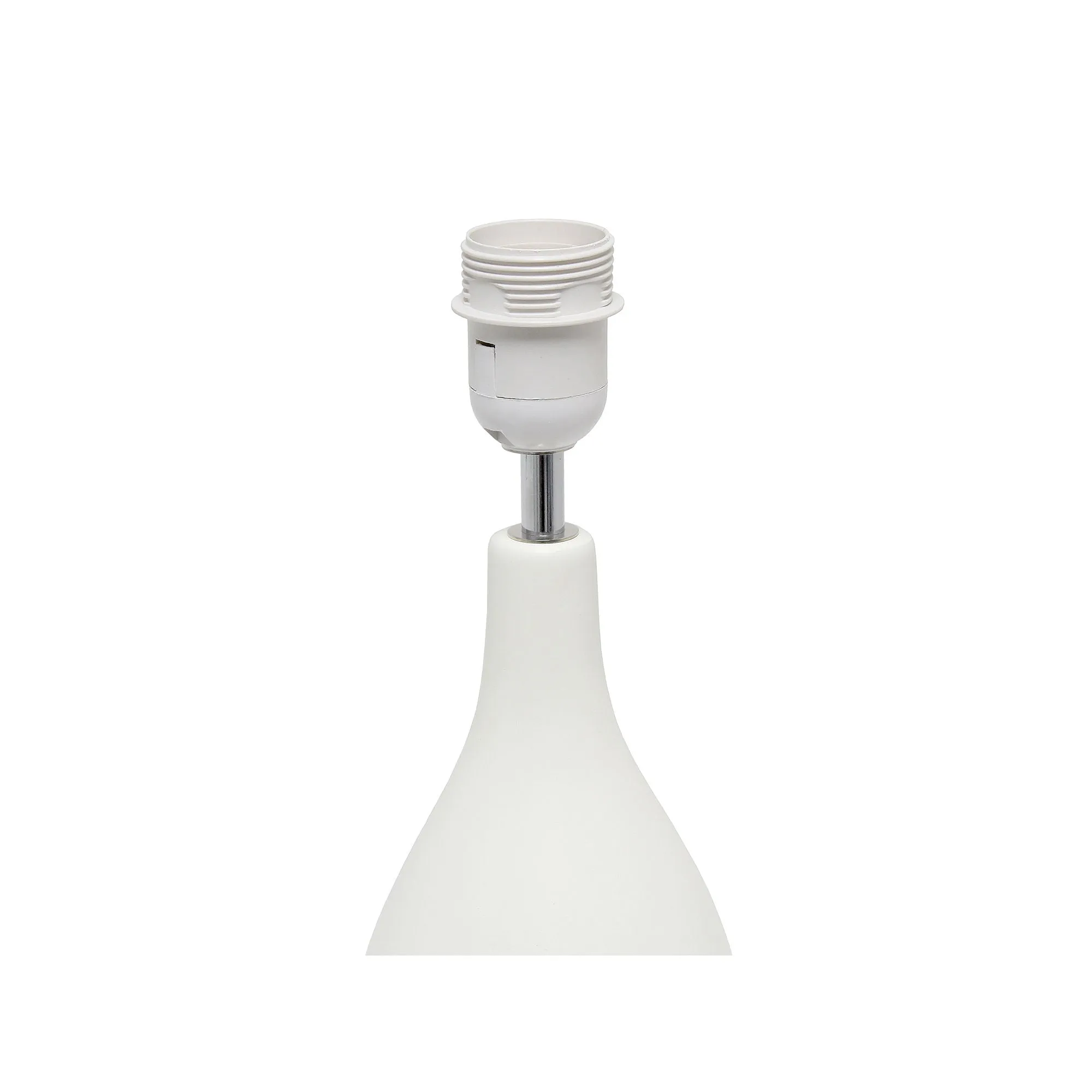 Asstd National Brand Simple Designs Strikers Basic Ceramic Table Lamp LT1118-DWD - LIGHT WOOD ONE SIZE