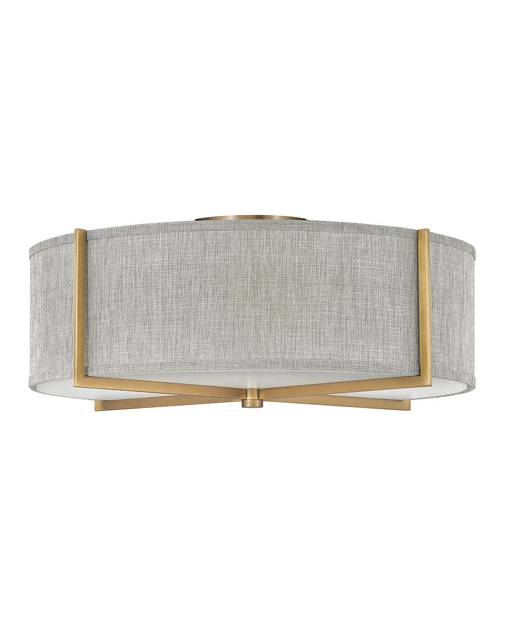 Axis Heathered Gray LED Foyer Pendant