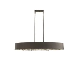 Azores Six Light Linear Chandelier
