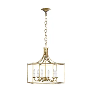 Bantry House Six Light Chandelier