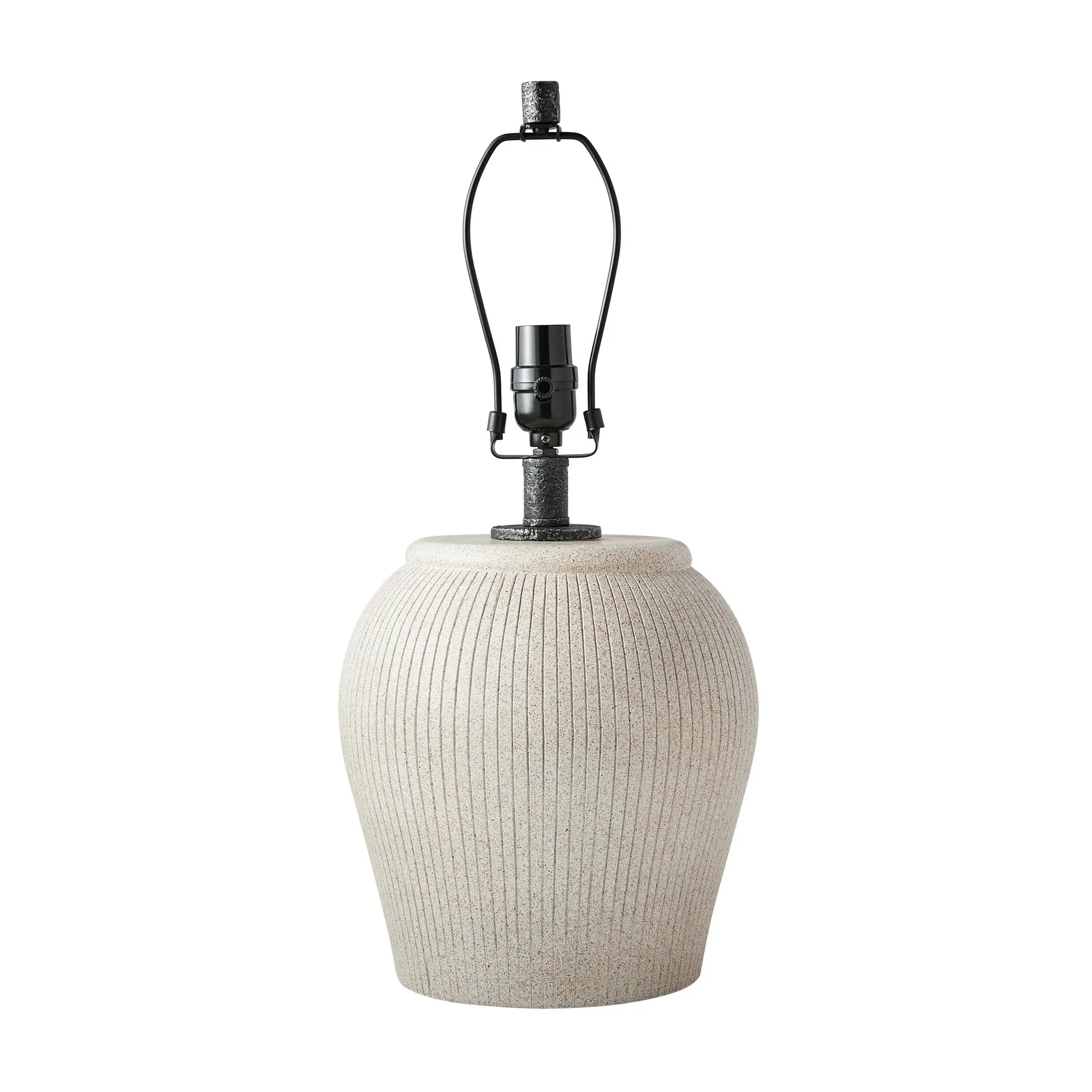 Better Homes & Gardens CPLT1009 21" Raw Sand Table Lamp with Shade by Dave & Jenny Marrs