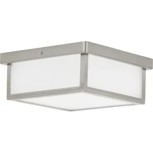 Box LED One-Light 10" LED Flush Mount