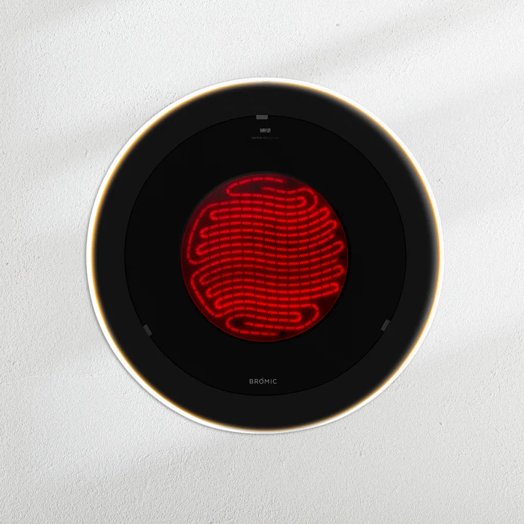 Bromic Eclipse Pendant Smart-Heat Electric   Twin Pole   Controller