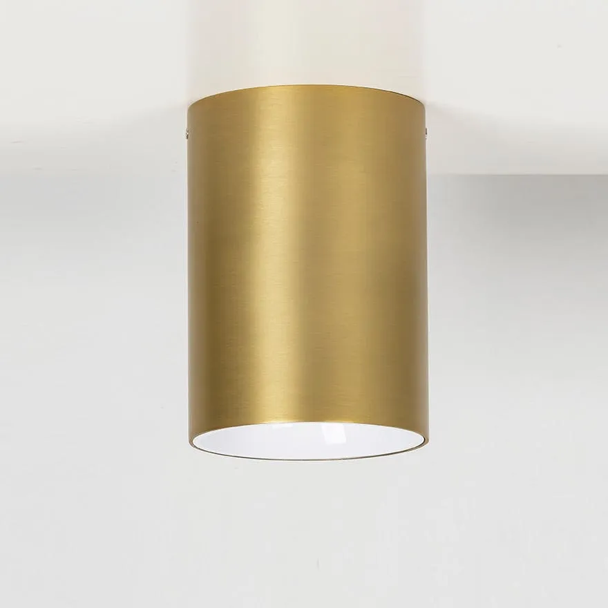 CANNON C 160/115 3K/4K BRASS LED CEILING LIGHT
