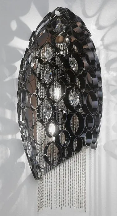 Chrysalis Pure Steel Wall Light