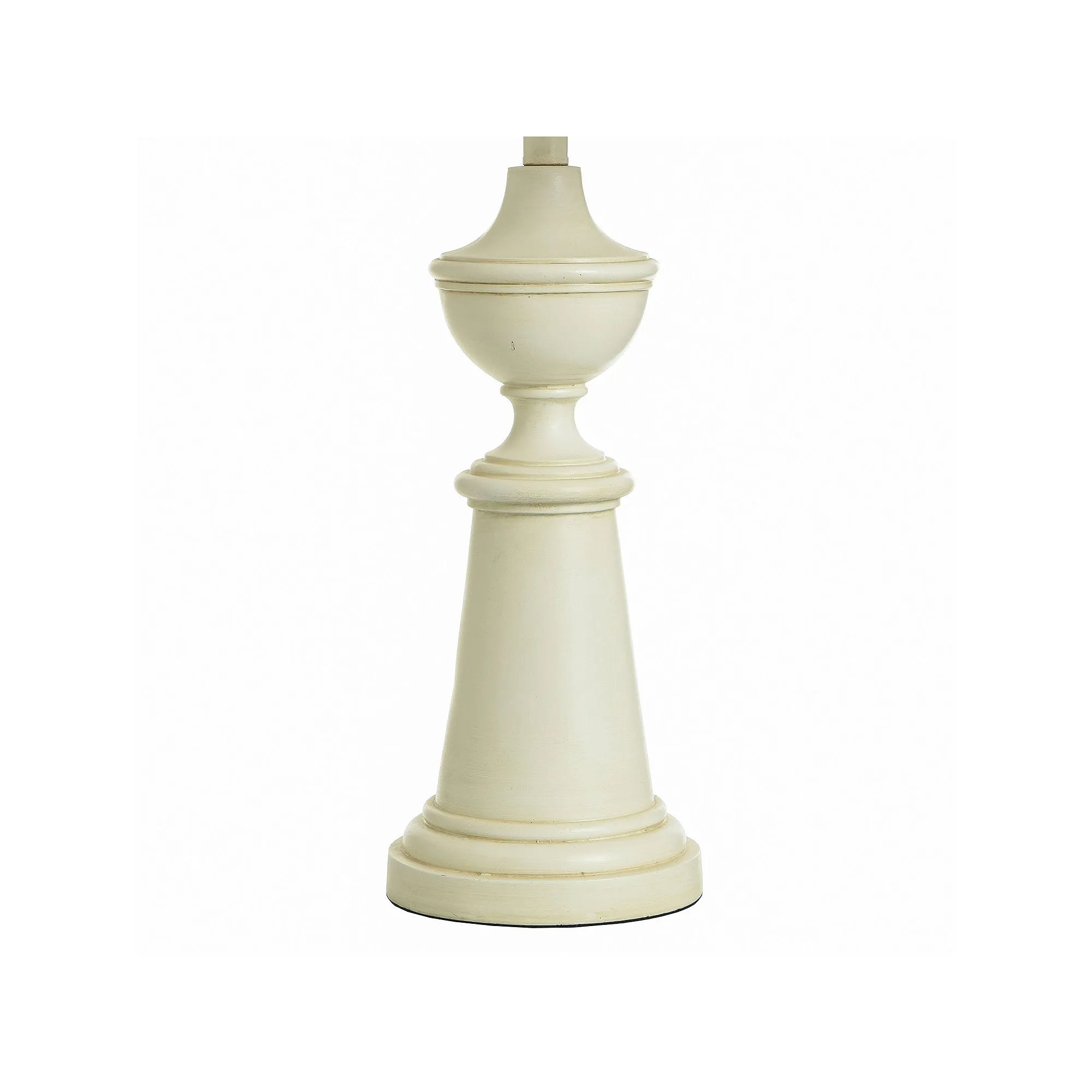 Collective Design By Stylecraft Baluster Style Table Lamp TL332567JCDS - SATIN WHITE ONE SIZE