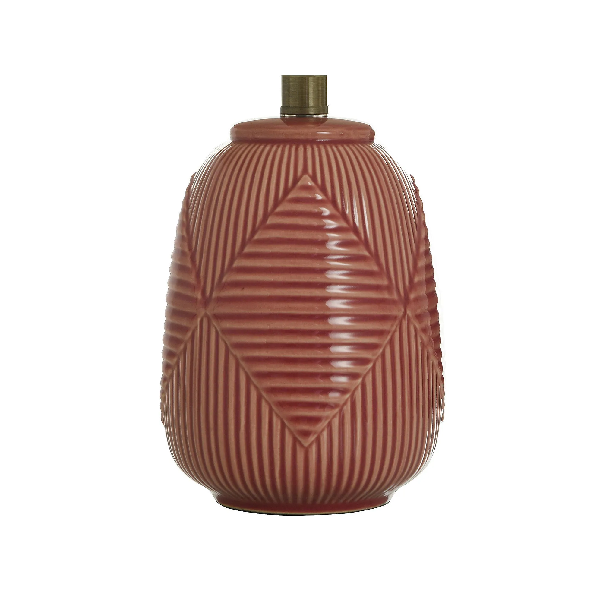 Collective Design By Stylecraft Textured Berry Ceramic Table Lamp TL17702BJCADS - BERRY ONE SIZE