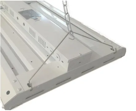 Condor Premium 4FT LED Linear High Bay Fixture, 300 Watt, 40,500 Lumens, CCT Selectable 4000K/5000K, Equal to 10 Lamp 54W T5, or 1000 Watt MH