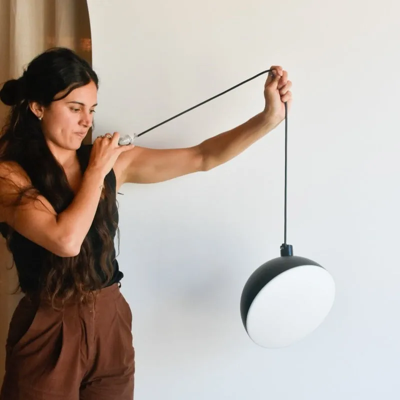Contemporary Demi Globe Pendant Light | SALE | Pick Up Only