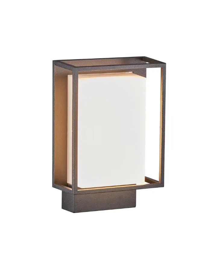 Contemporary Frosted Square Lantern