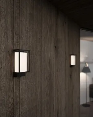 Contemporary Frosted Square Lantern