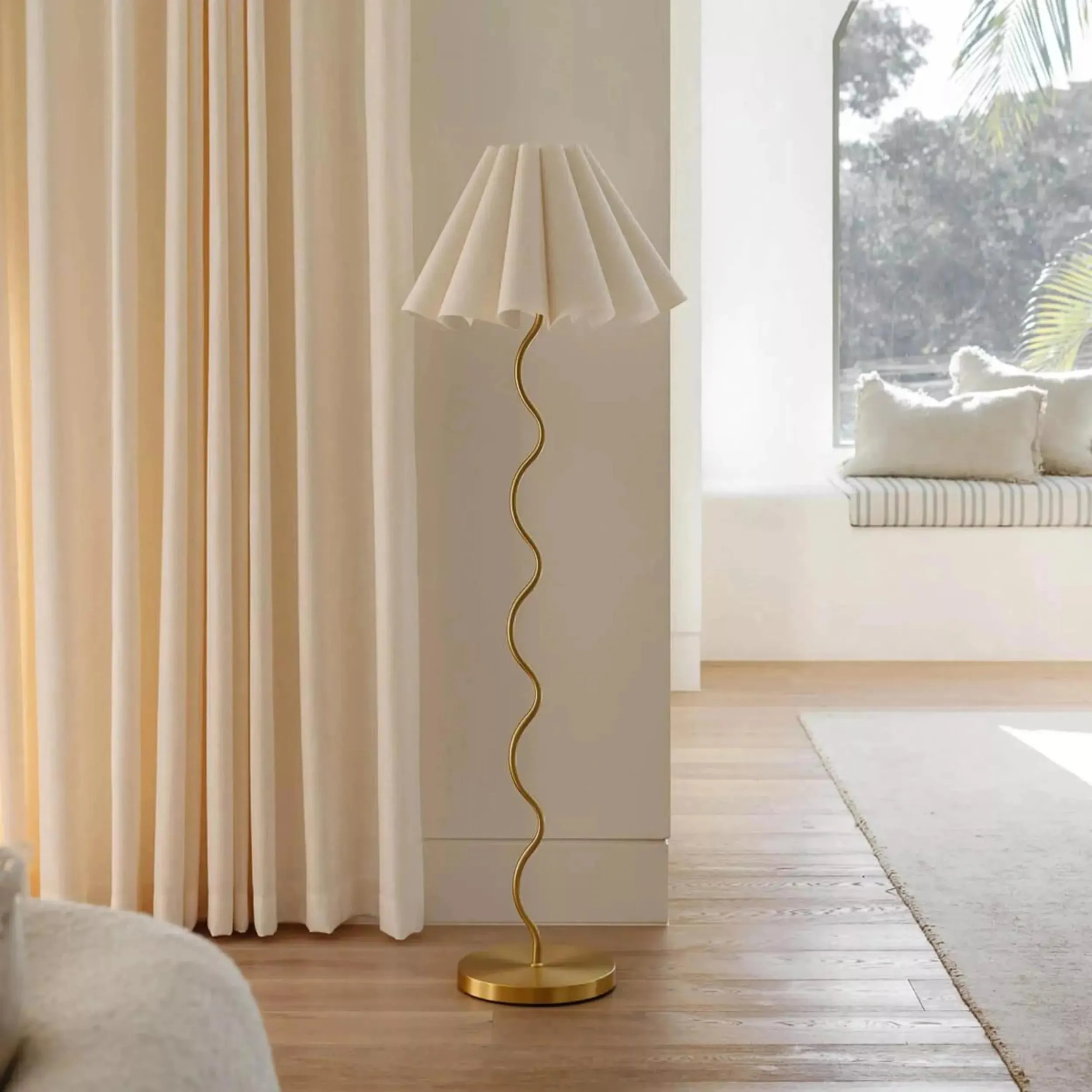 Cora Floor Lamp - Natural