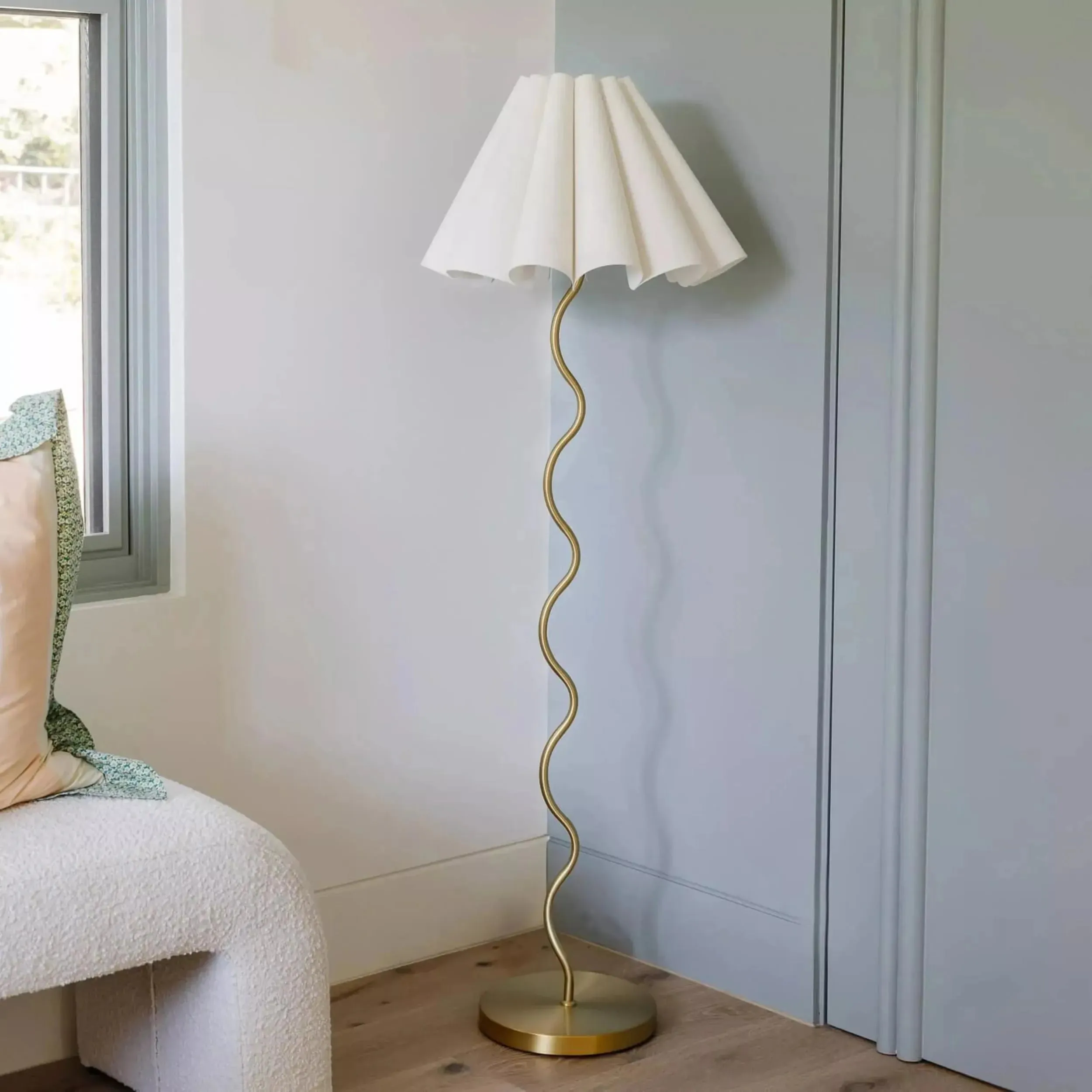 Cora Floor Lamp - Natural