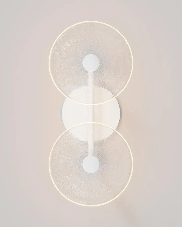 Coral Duo Rod Wall Light