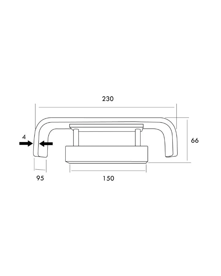 Curved LED Wall Light | Assorted Finishes