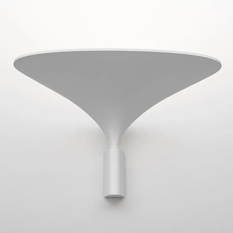 Curved Modern White Wall Light