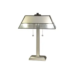 Dale Tiffany Olina Table Lamp - WHITE ONE SIZE