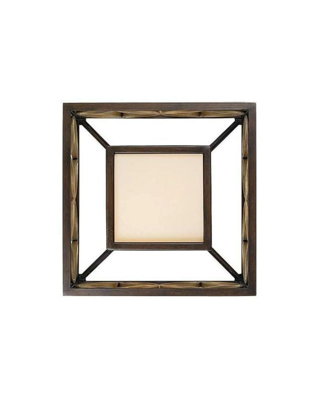 Decorative Bronze and Gold Ceiling Light
