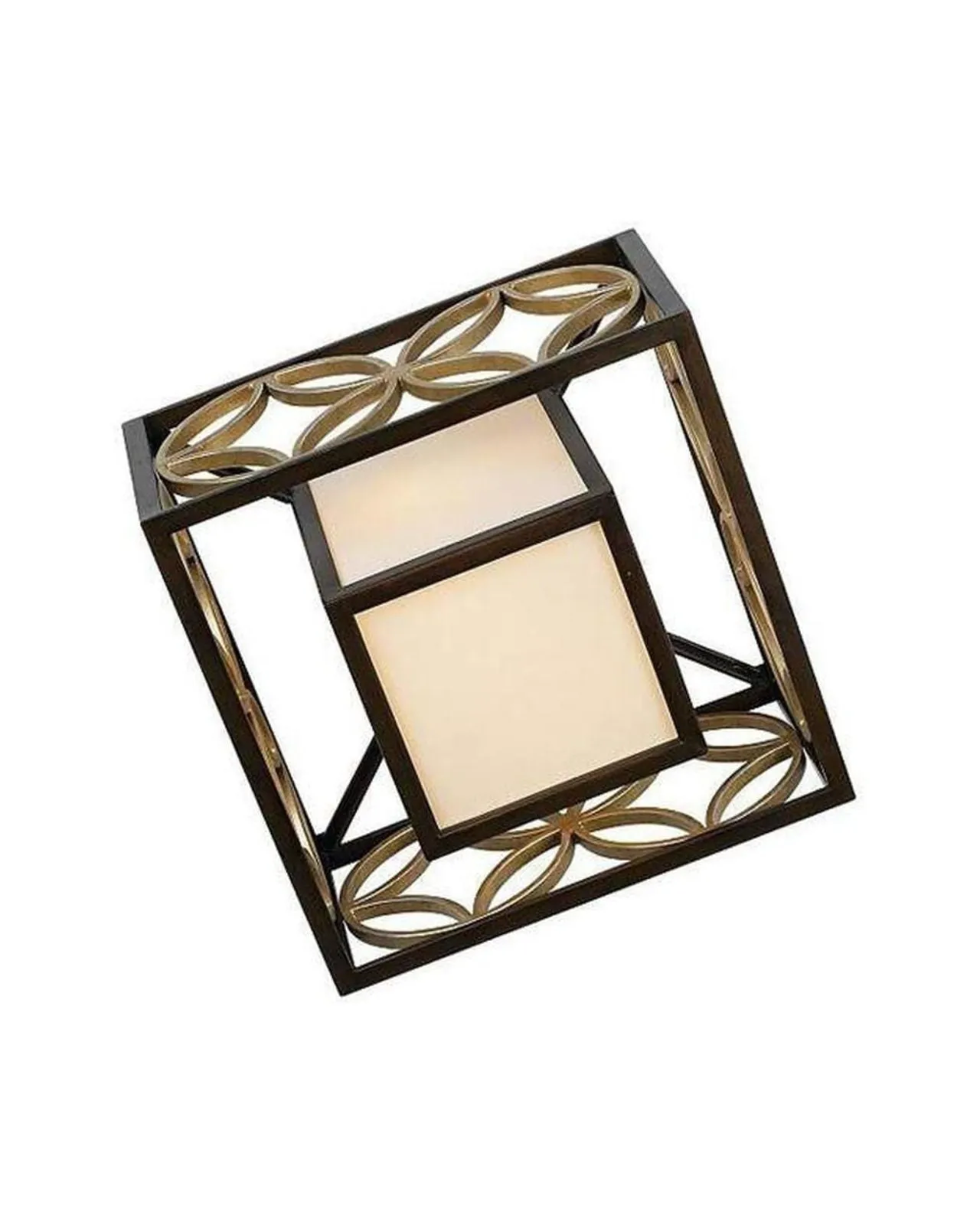 Decorative Bronze and Gold Ceiling Light