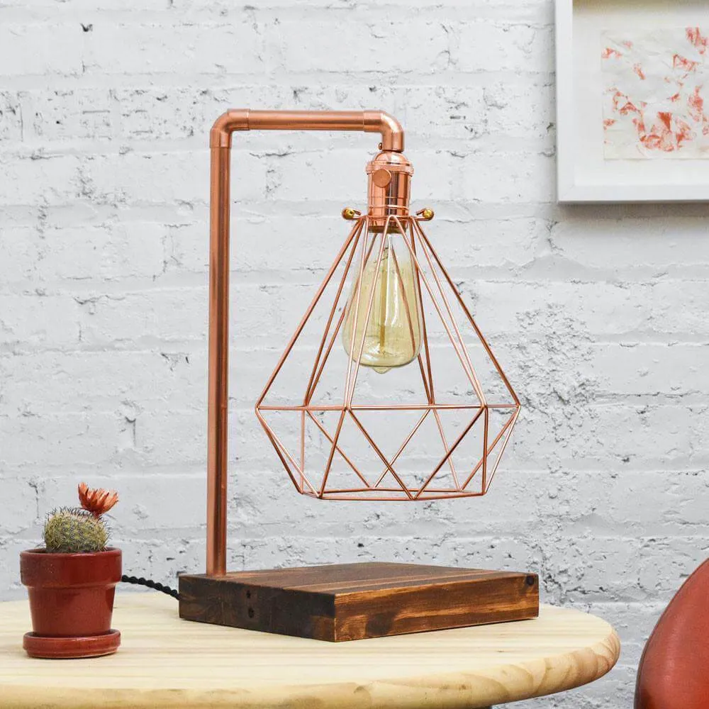 Diamond Table Lamp: Design Your Own