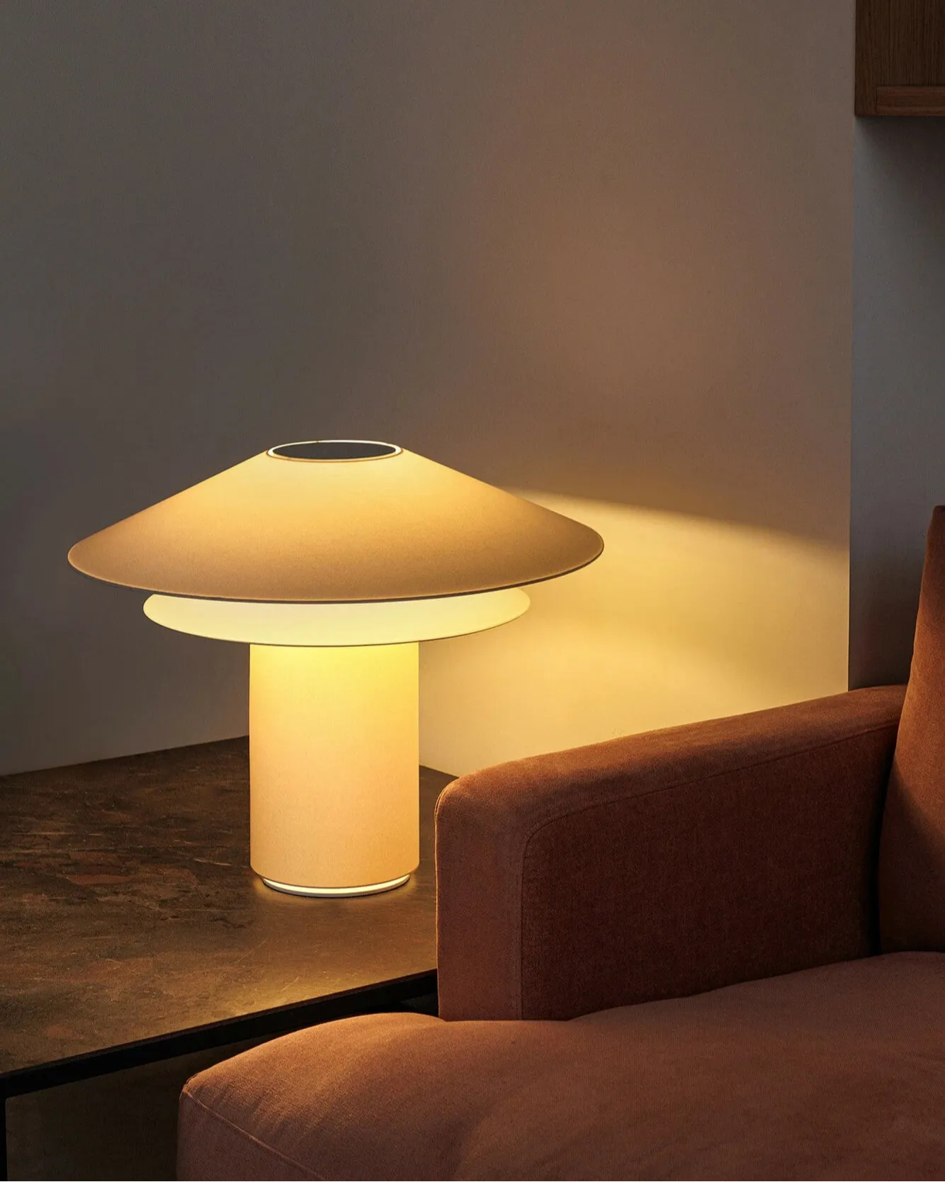 Double Shade Table Lamp