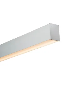 Dual Shine Linear Pendant Silver | Integrated Power Cord | Assorted sizes