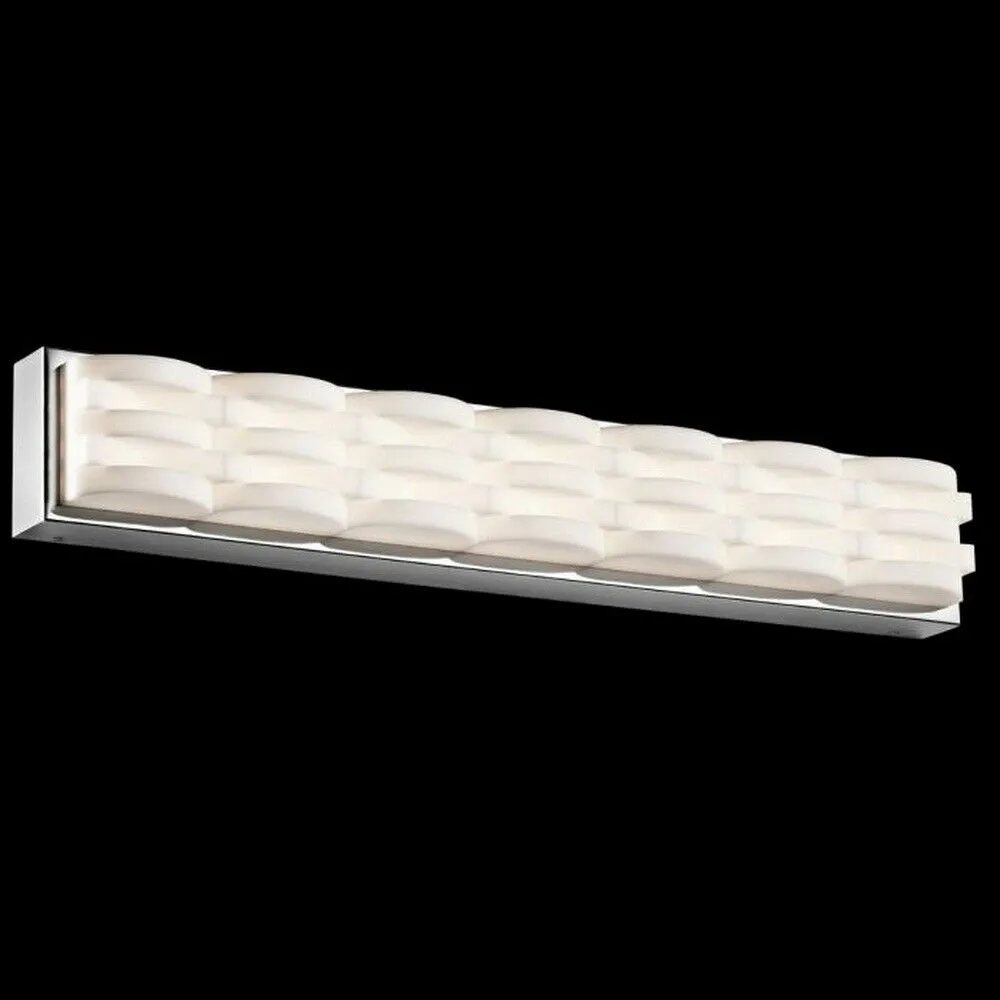 Elan by Kichler Lighting 83648 Minse Collection LED ADA Wall Mount in Polished Chrome Finish