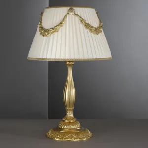 Elegant Gold Shaded Table Lamp
