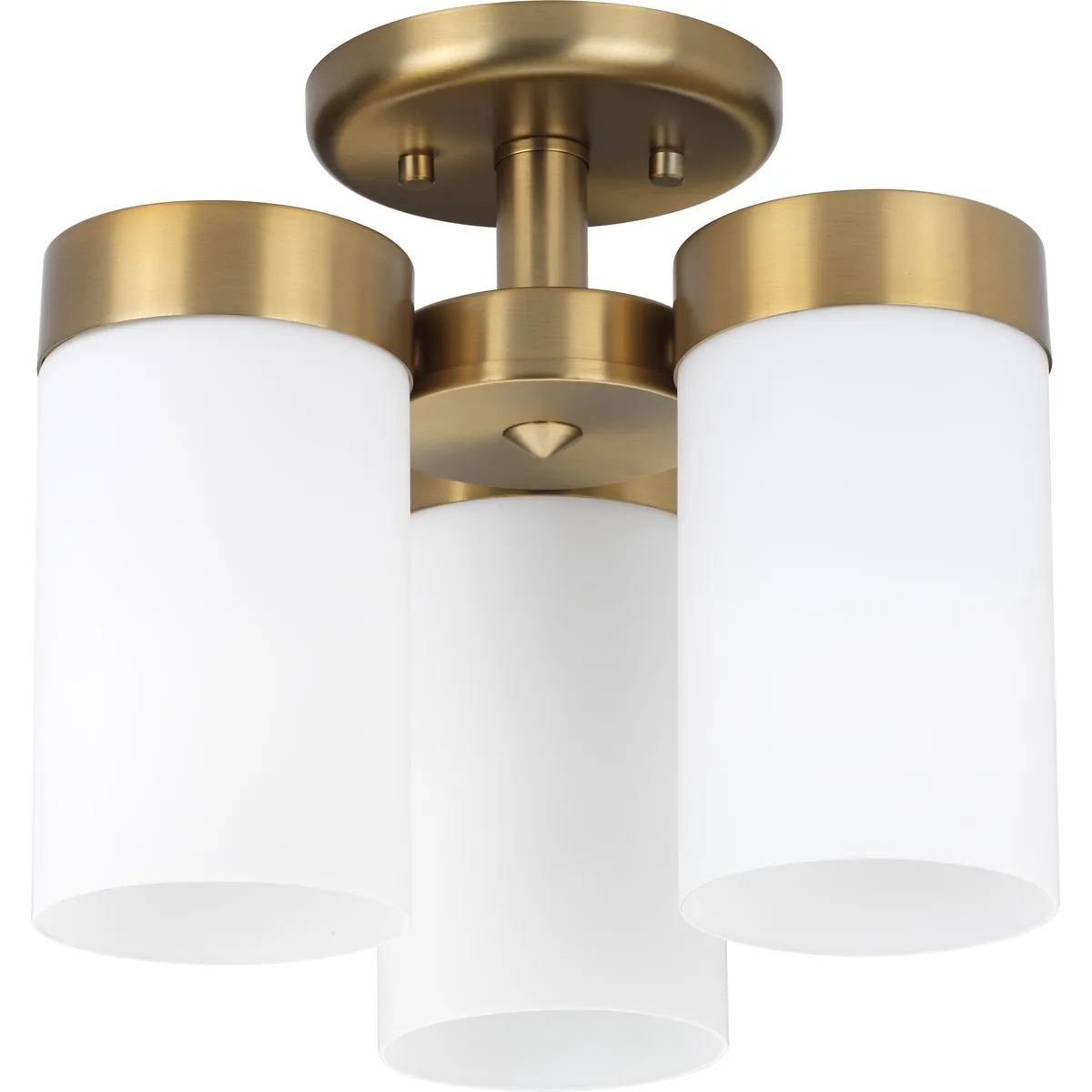 Elevate Collection Three-Light 11-3/4" Flush Mount